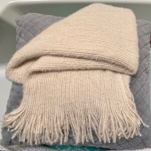 Free People Whisper Fringe Eyelash Blanket Scarf